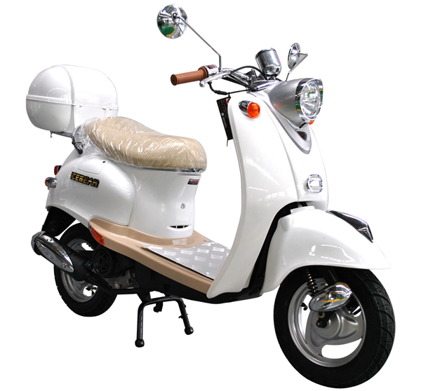 NEW under 50cc Moped 49cc Retro Vintage Gas Scooter Motor Bike 100